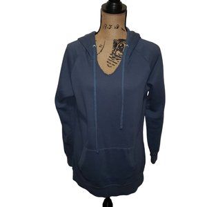 Active USA brand  blue size medium v-neck hoodie